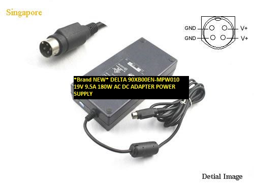 *Brand NEW* DELTA 180W AC DC ADAPTER 90XB00EN-MPW010 19V 9.5A POWER SUPPLY - Click Image to Close